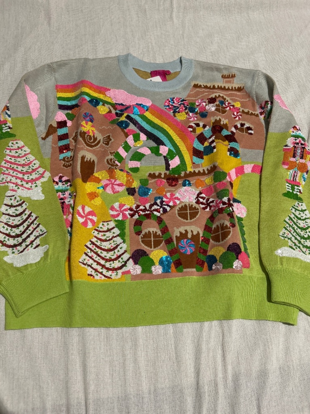 Queen of Sparkles Candyland sweater